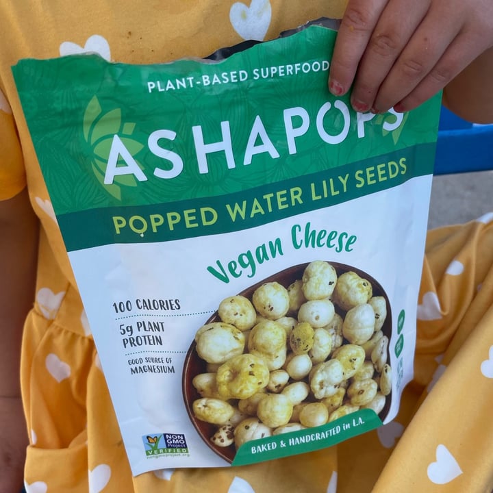 photo of Ashapops Popped Water Lily Seeds- Vegan Cheese shared by @nicolemanoo on  27 Feb 2021 - review