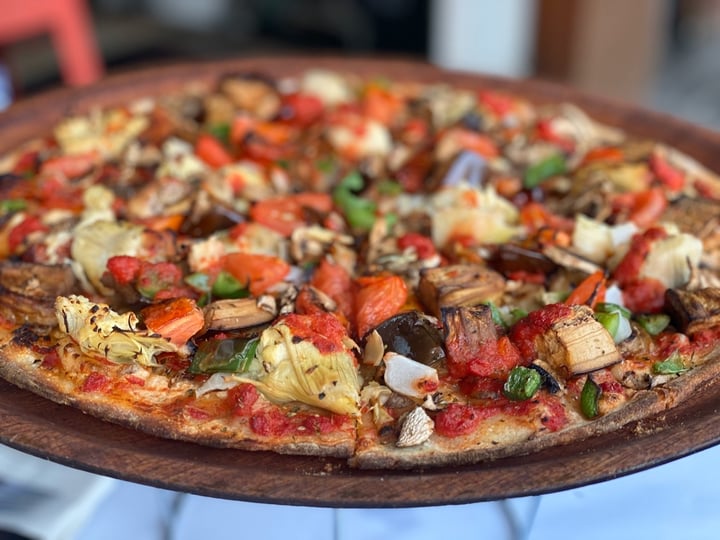 photo of Pizzeria Torino Restaurant Enmore Gourmet pizza (without Cheese) shared by @michellevanrensburg on  02 Feb 2020 - review
