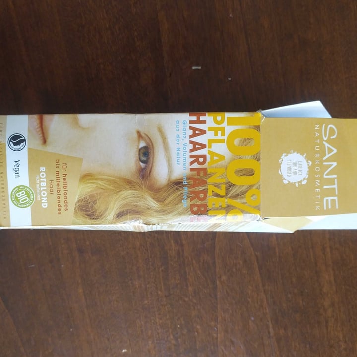photo of Sante Naturkosmetik Sante Naturkosmetik Hair Colour shared by @giuliamalnati on  28 Apr 2022 - review