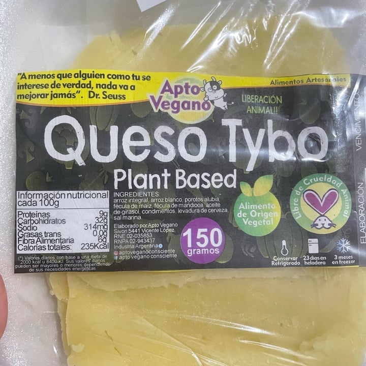 photo of Alimentos artesanales Queso Tybo shared by @pini2308 on  06 Sep 2022 - review