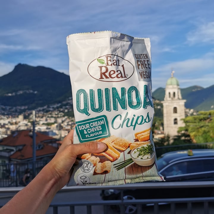 photo of Eat Real quinoa sour cream chives shared by @avocadoaddicted on  07 Jul 2021 - review