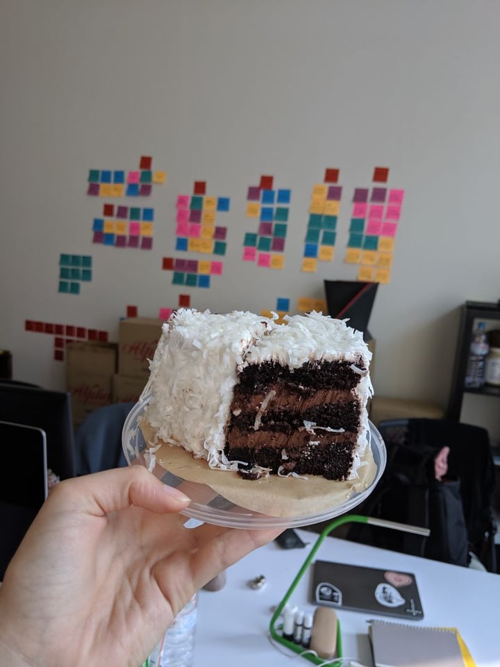 photo of Mezza9 Vegan Coconut Chocolate Cake shared by @paloma on  16 Sep 2019 - review