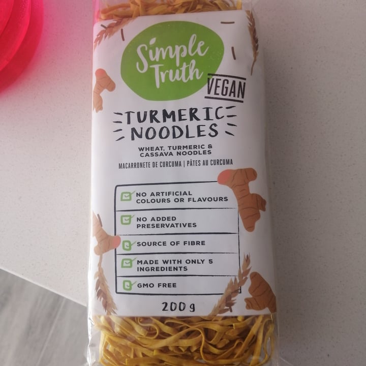 photo of Simple Truth Turmeric Noodles shared by @thegreendietitian on  21 Feb 2021 - review