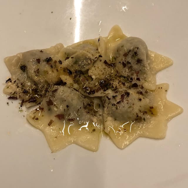 Photo of the dish “Ravioli con ripieno alle alghe”