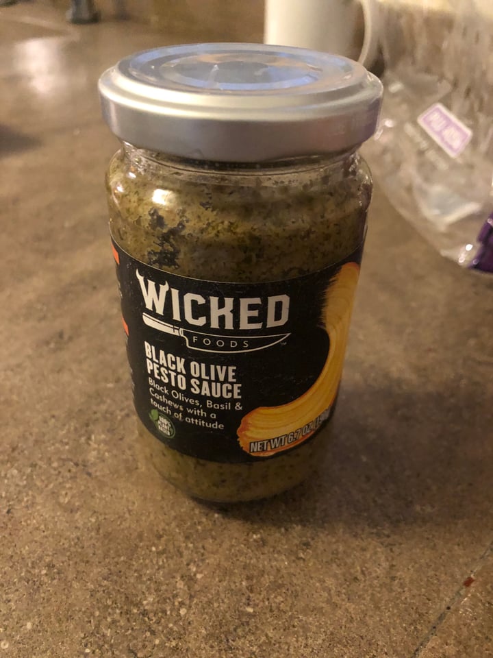 photo of Wicked Black Olive Pesto shared by @nisharespect on  12 Mar 2022 - review