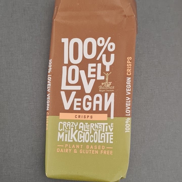 photo of 100% Lovey Vegan Crisps milk chocolate shared by @sara1234 on  20 Apr 2022 - review