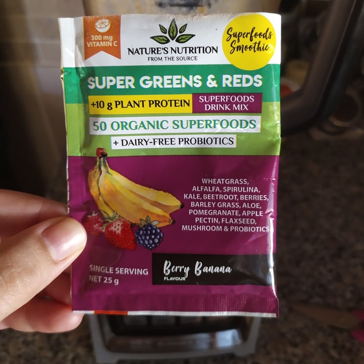 photo of Nature's Nutrition Super Greens And Reds shared by @itsnotserenity on  22 Jan 2021 - review