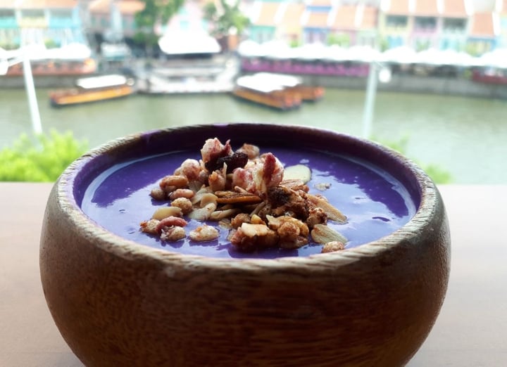 review photo of nomVnom Bistro Purple Smoothie shared by @tofublerk on 28 Feb 2020 - review