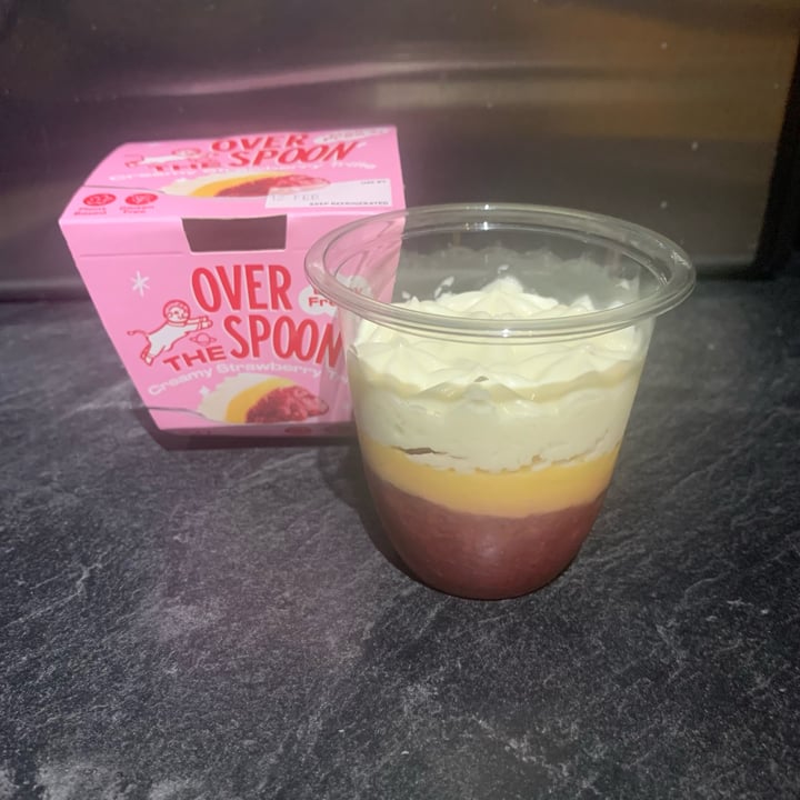 review photo of Over The Spoon Creamy Strawberry Trifle shared by @ddraig on 07 Feb 2022 - review