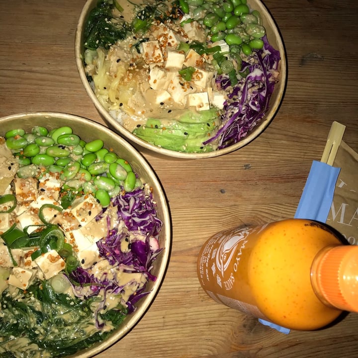 photo of MAUI Poke Nørrebro Tofu Bowl shared by @tofuline on  11 Dec 2020 - review