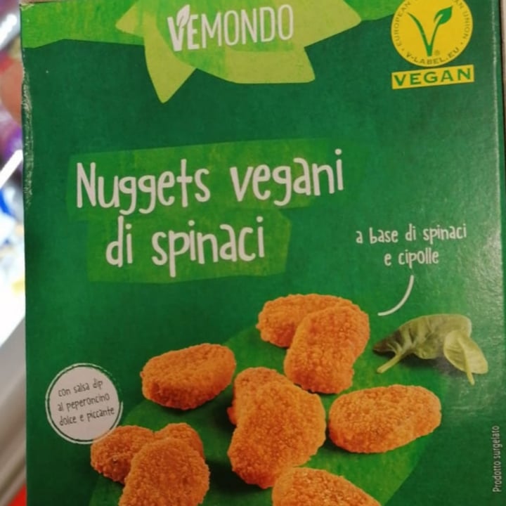 photo of Vemondo  Nuggets vegani di spinaci shared by @ilariaveg on  10 Oct 2022 - review