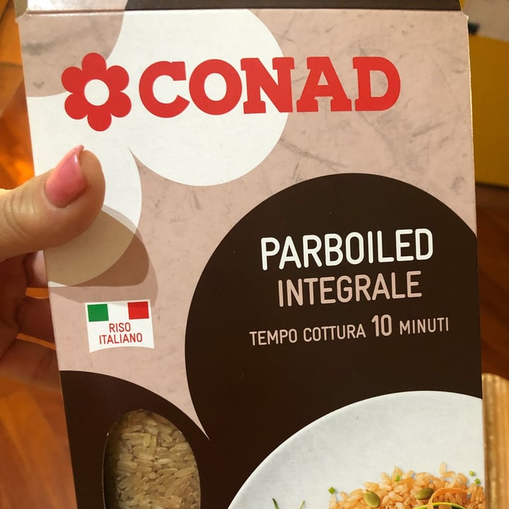 photo of Conad Riso parboiled integrale shared by @sabrinapinelli on  12 May 2022 - review