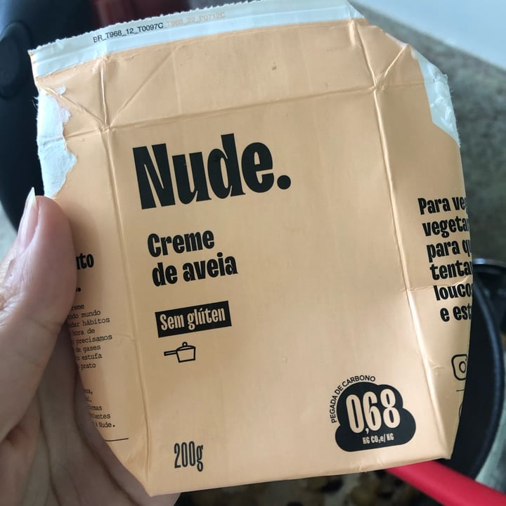 photo of Nude Creme de aveia shared by @monalisatc on  29 Sep 2022 - review