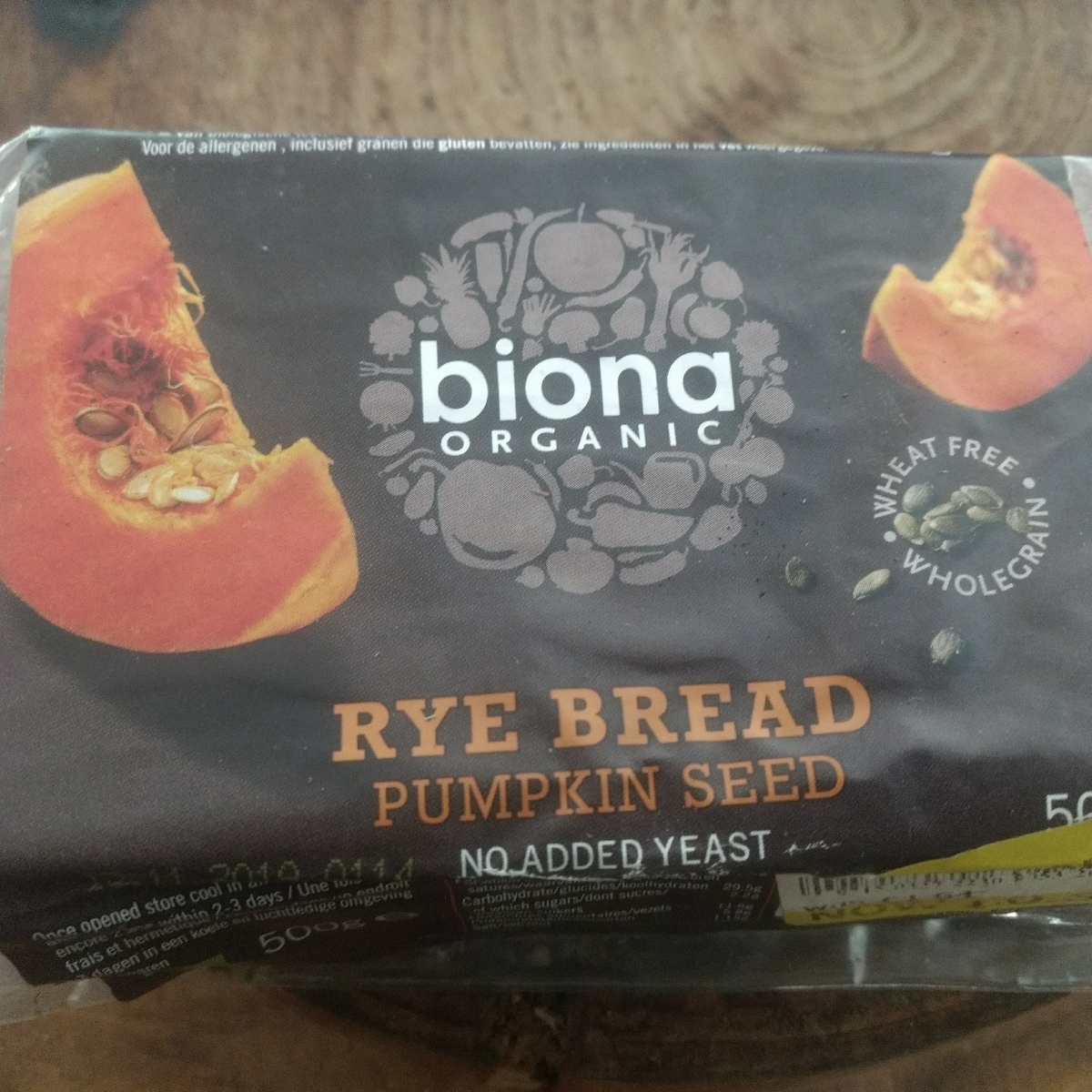 Biona Rye bread pumpkin seed Reviews abillion