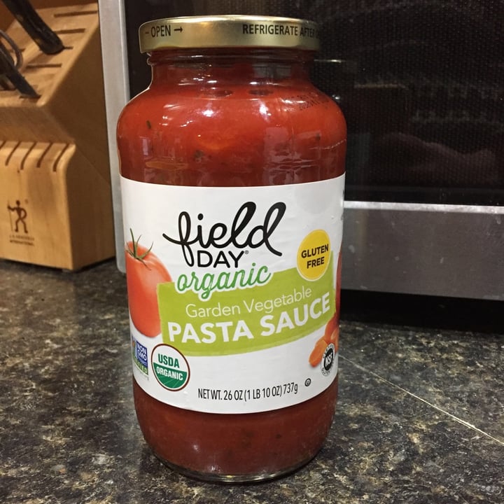 photo of Field Day Field Day Organic Garden Vegetable Sauce shared by @awinter141 on  17 Mar 2021 - review