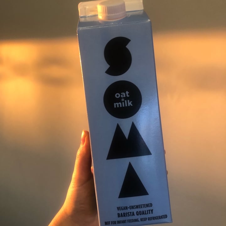 photo of SOMA Oat Milk - Unsweetened shared by @caittyler on  02 Jul 2022 - review
