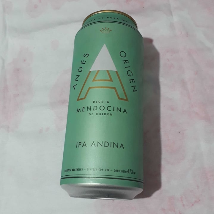review photo of Andes Cerveza Ipa Andina shared by @lucavegano on 21 Mar 2022 - review