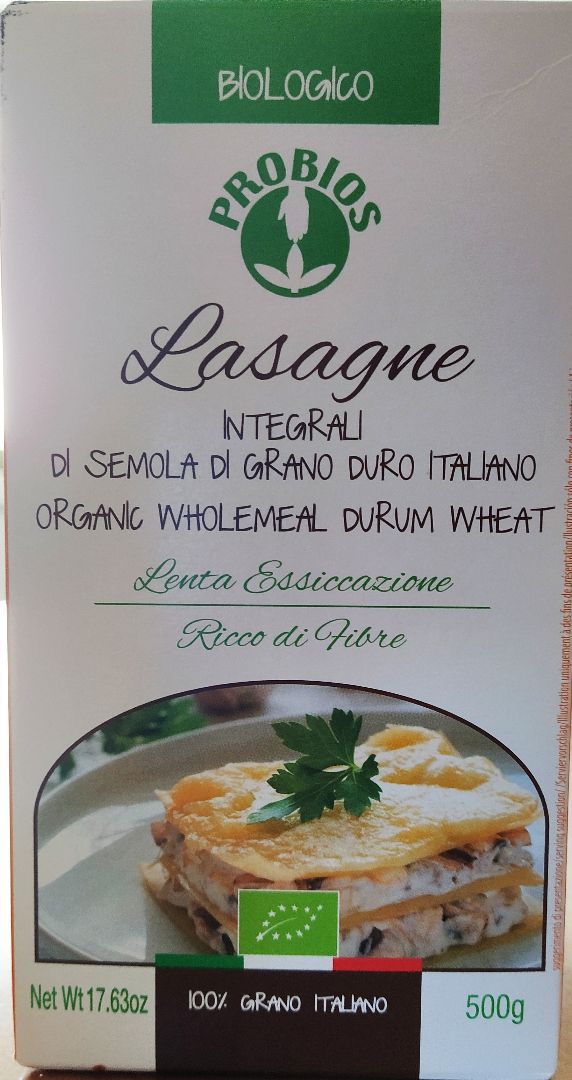 photo of La Via Del Grano  Lasagne integrali senza uova shared by @mariaelena on  18 Mar 2020 - review