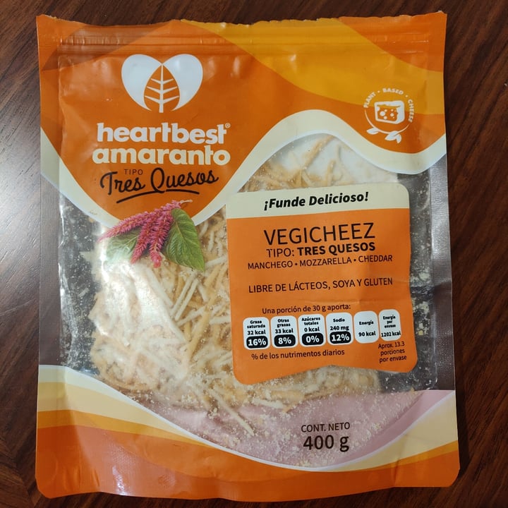 review photo of Heartbest Vegicheez Tres Quesos shared by @jorgecesar on 30 Jul 2020 - review