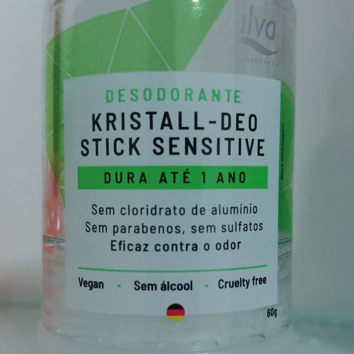 photo of Alva Desodorante Kristall-Deo stick sensitive shared by @santmor on  17 Apr 2022 - review