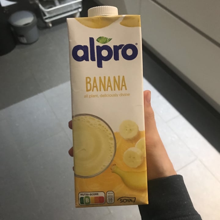 photo of Alpro Banana Soya Milk shared by @mathildemaj on  01 Apr 2021 - review