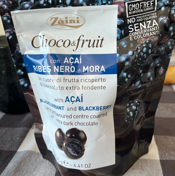 photo of Zàini Choco & Fruit Acai, Ribes Nero e Mora shared by @allegranosaraceno on  03 Oct 2022 - review