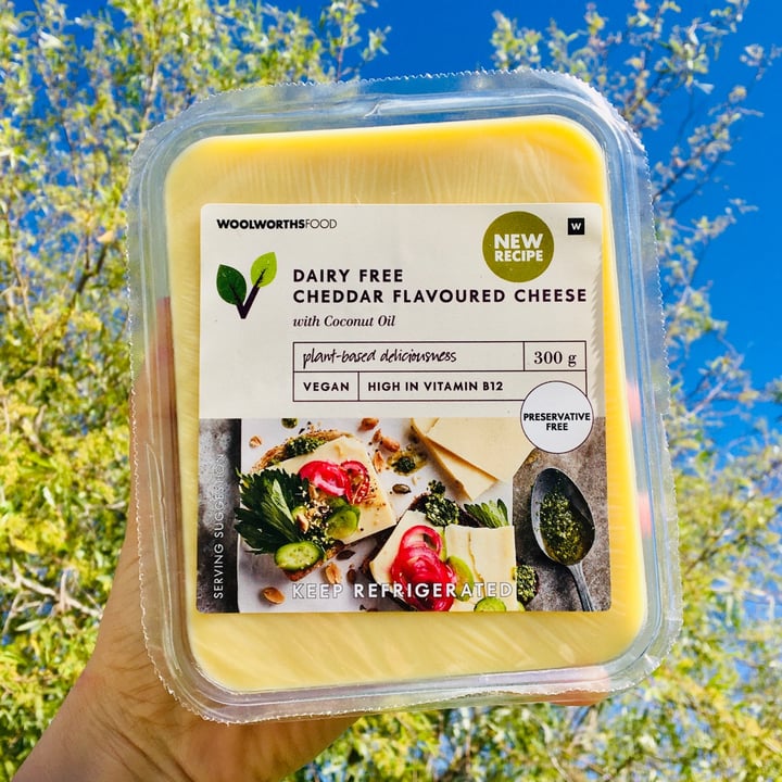 photo of Woolworths Food Dairy Free Cheddar Cheese New Recipe shared by @taz on  28 Jul 2021 - review