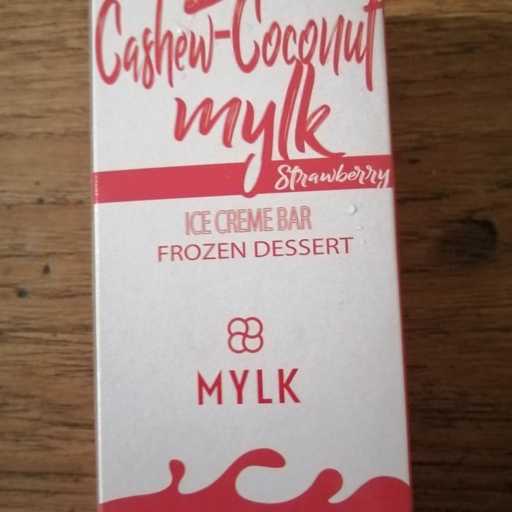 photo of Mylk Ice Cream  Cashew coconut mylk strawberry shared by @nickyv on  25 Sep 2021 - review