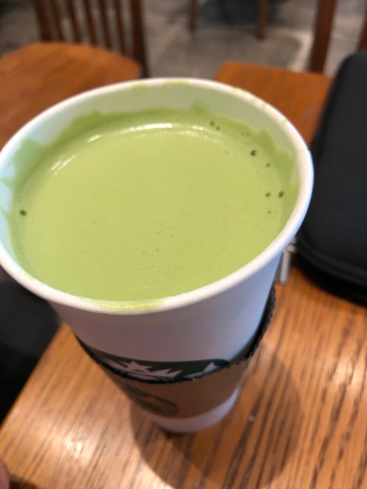 review photo of Starbucks Matcha Soy Latte shared by @makthemak on 03 Apr 2020 - review