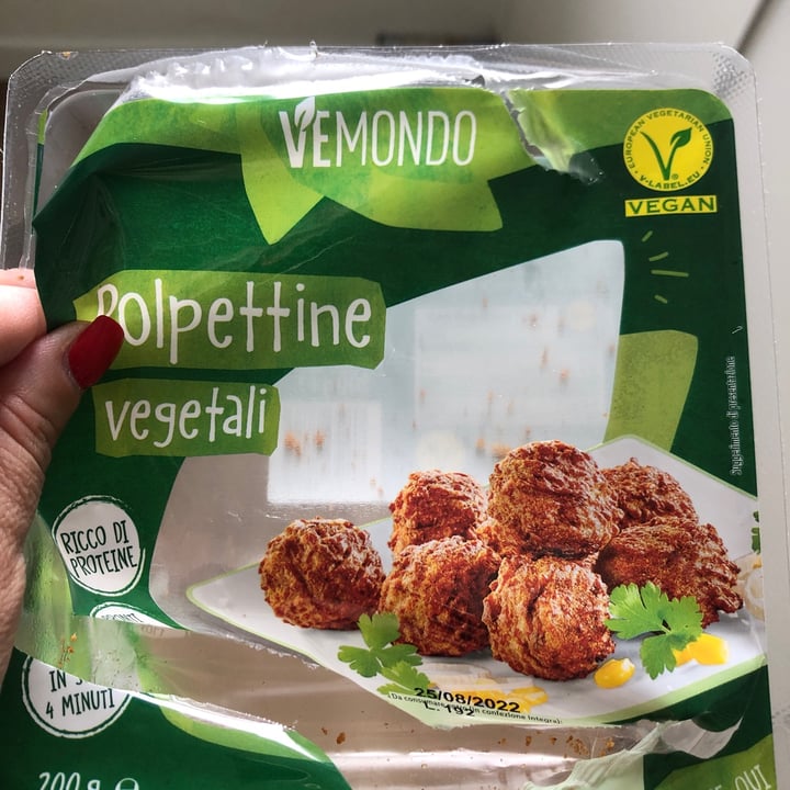 review photo of Vemondo Polpettine Vegetali shared by @silviettasapienza on 29 Aug 2022 - review