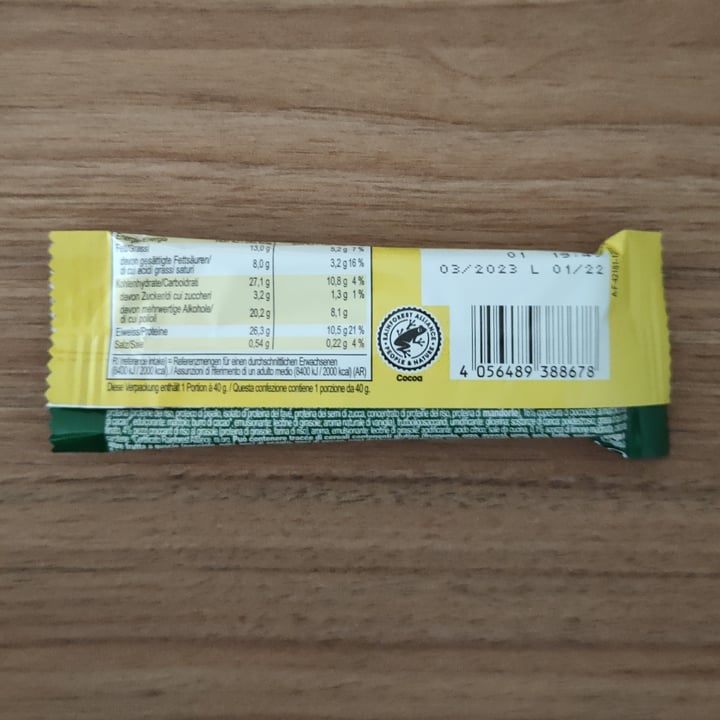 review photo of IronMaxx Barretta Proteica Vegan shared by @saretta26 on 19 Jul 2022 - review