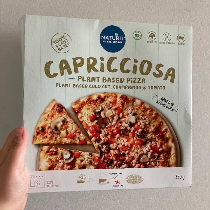 photo of Naturli' Pizza Capricciosa shared by @nicoleregine on  07 Jun 2021 - review