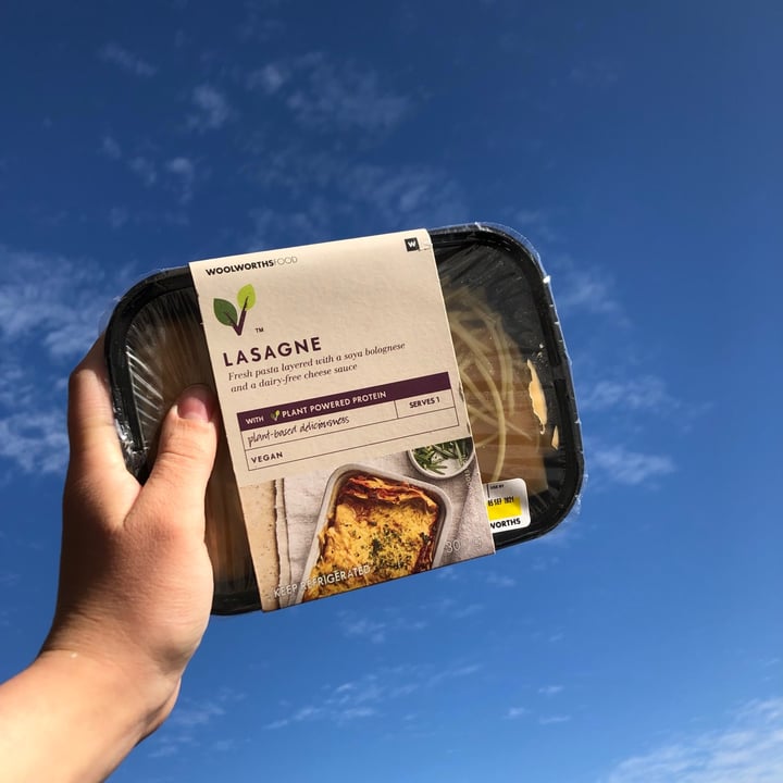 photo of Woolworths Food Lasagne shared by @aleecpt on  02 Sep 2021 - review