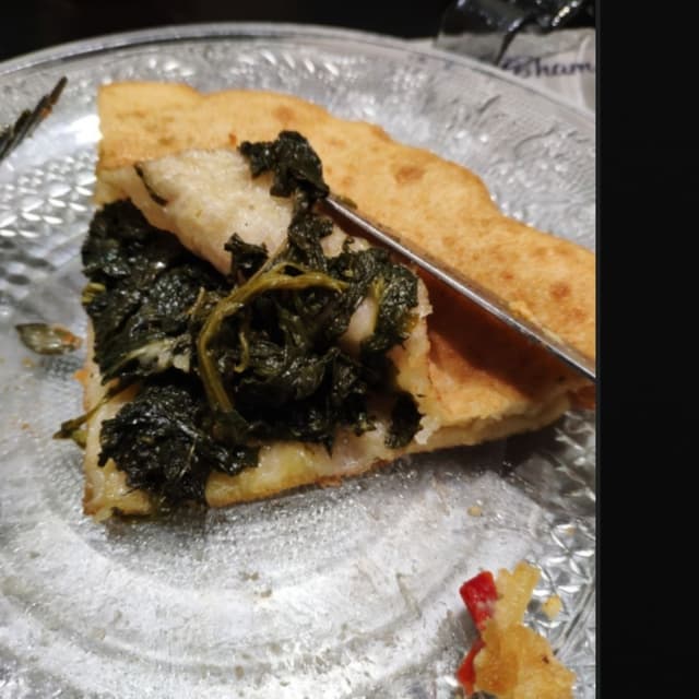 「Percorso degustazione pizza fritta vegana」の料理の写真