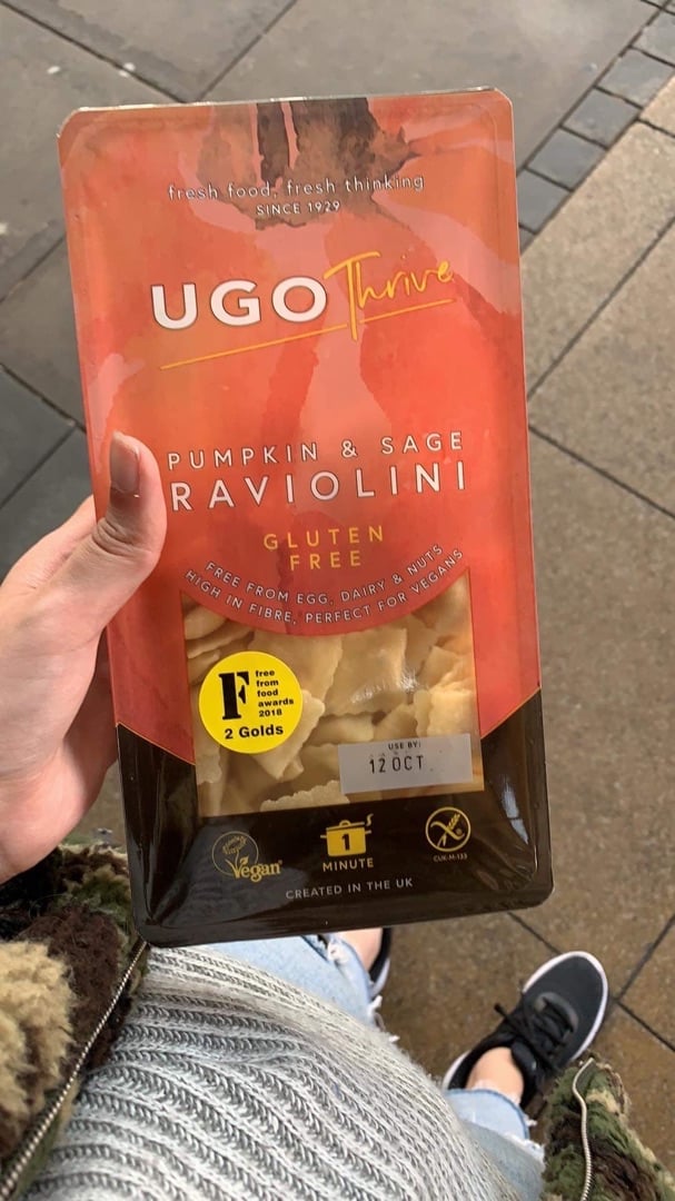 photo of UGO Thrive Pumpkin & Sage Ravioli shared by @gabbyalice on  15 Dec 2019 - review