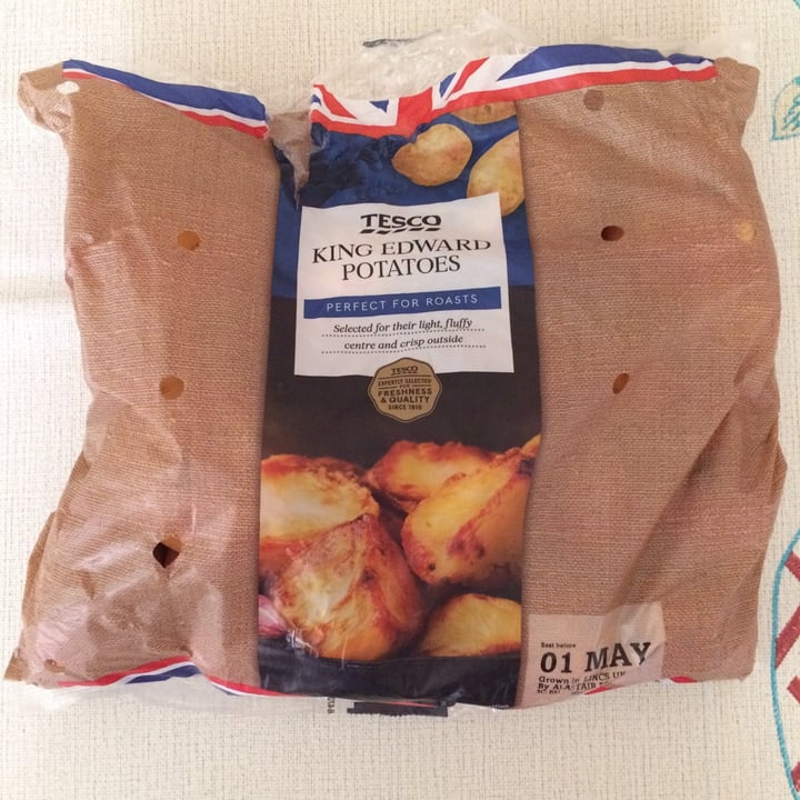 photo of Tesco King Edward Potatoes shared by @cazmikk on  10 May 2022 - review