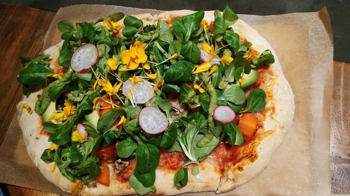 photo of SUPERCHULO MADRID VEGAN PIZZA shared by @brookebrooke on  25 Jan 2020 - review