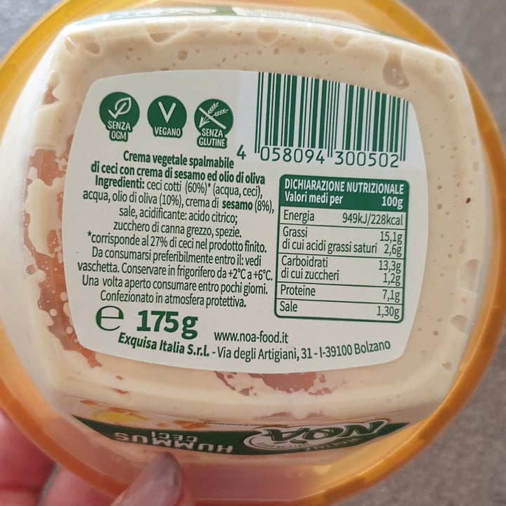 review photo of Noa Hummus Di Ceci shared by @dflo on 09 Apr 2022 - review