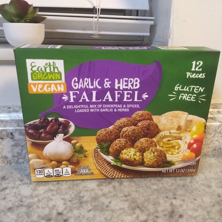 photo of Earth Grown Traditional Falafel shared by @leguminousvegan on  01 Sep 2021 - review