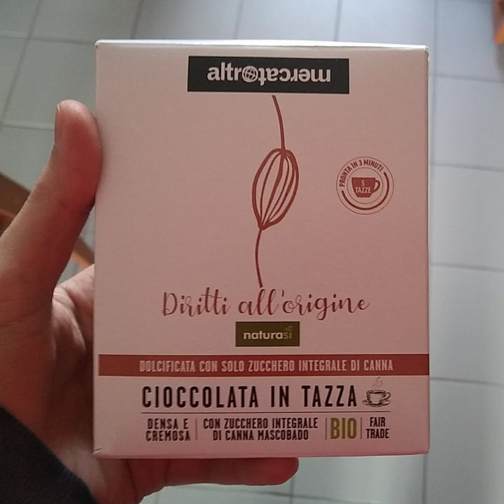review photo of Altro mercato Cioccolata in tazza shared by @platipo on 03 Apr 2022 - review