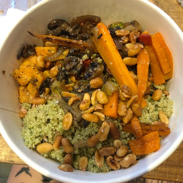 Foto do prato “Quinoa Fest”