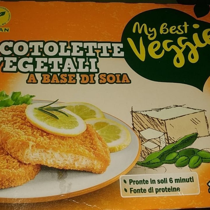 photo of My Best Veggie 2 cotolette vegetali shared by @lilianadonofrio on  25 May 2022 - review