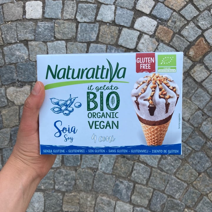 review photo of Naturattiva Bio Organic Vegan Soia 4 Coni shared by @pinuu on 23 Jun 2022 - review