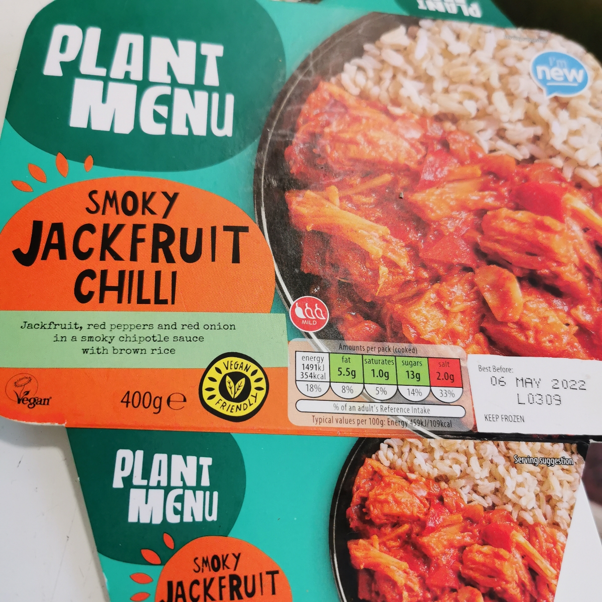 Plant Menu Smoky jackfruit chilli Reviews abillion