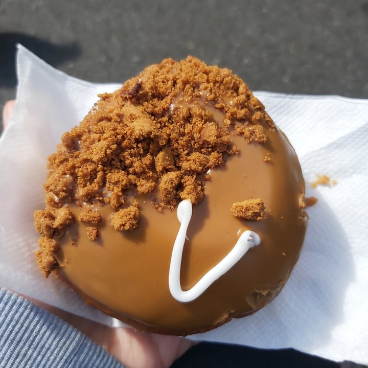 photo of The Rolling Donut Vegan Biscoff Donut shared by @aideen on  23 May 2022 - review