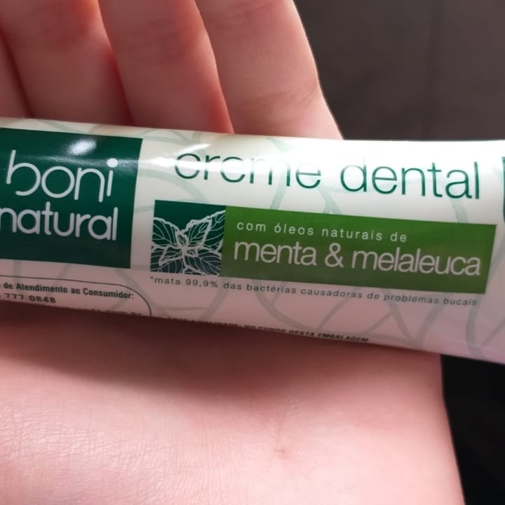 photo of Boni natural Creme Dental shared by @pattricia on  30 Jan 2022 - review
