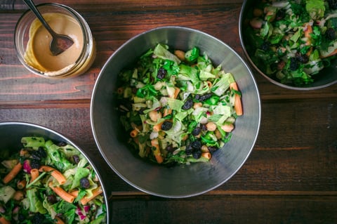 Sweet & Savory Tahini Salad Recipe