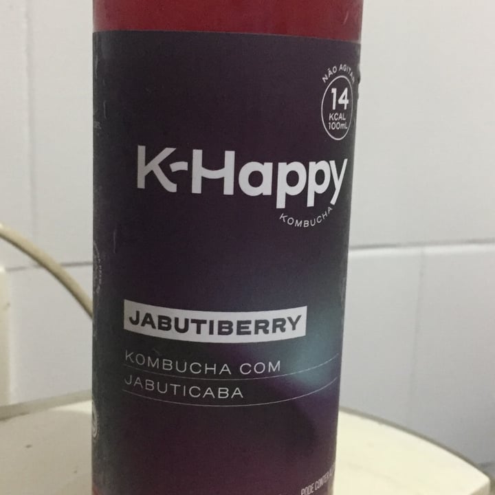 photo of k-happy Kombucha com jabuticaba shared by @susanatupi on  10 Aug 2022 - review