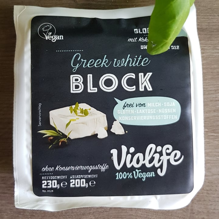 photo of Violife Greek White (Block/Panetto) shared by @katharinalarissa on  08 Jun 2020 - review