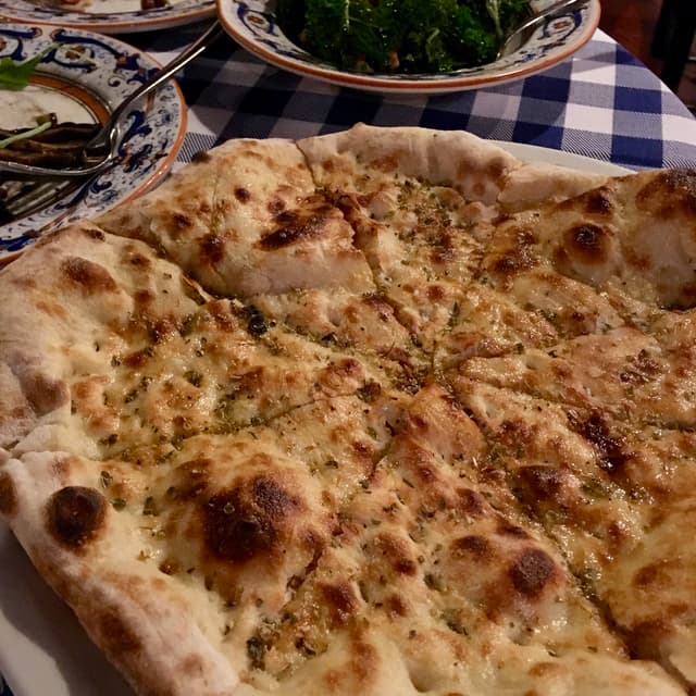 Foto do prato “Roman Focaccia”